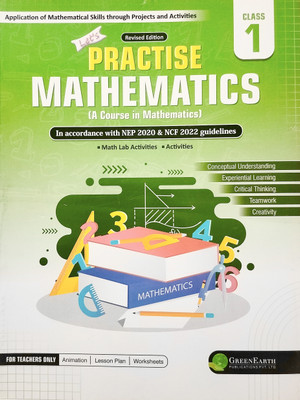 Let's Practise Mathematics Class 1 – Revised Edition | Based on NEP 2020 & NCF 2022 | Trusted by Schools & Teachers | Math Lab & Activity Based Learning Book(Paperback, Rachna Mehta, Dr. Rajesh Kumar Thakur) Let's Practise Mathematics Class 1 – Revised Edition | Based on NEP 2020 & NCF 2022 | Trusted by Schools & Teachers | Math Lab & Activity Based Learning Book(Paperback, Rachna Mehta, Dr. Rajesh Kumar Thakur)