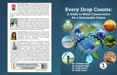 Every Drop Counts: A Guide to Water Conservation for a Sustainable Future  - B5 Size(Paperback, Mr. Talvinder Singh, Mr. Gurpreet Singh, Dr. Pooja Khanna, Dr. Mohamad. Farhan)