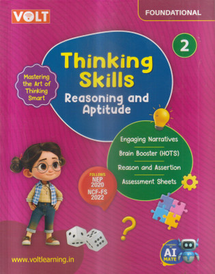 THINKING SKLLS REASONING AND APTITUDE CLASS /2(Paperback, K.P. SINGH)