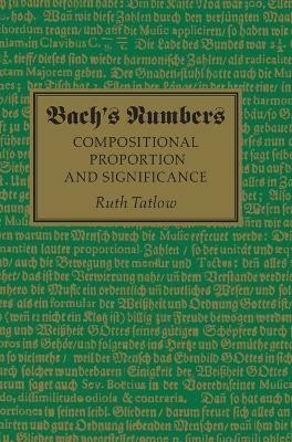 Bach's Numbers(English, Hardcover, Tatlow Ruth)