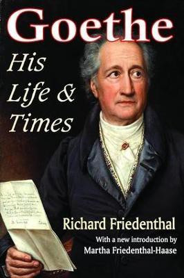 Goethe(English, Paperback, Friedenthal Richard)
