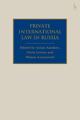 Private International Law in Russia(English, Hardcover, unknown)