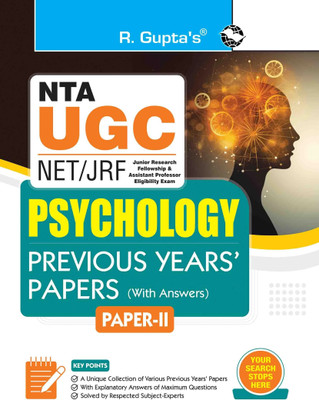NTA-UGC-NET/JRF: Psychology (Paper II) Previous Years' Papers(English, Paperback, RPH Editorial Board)