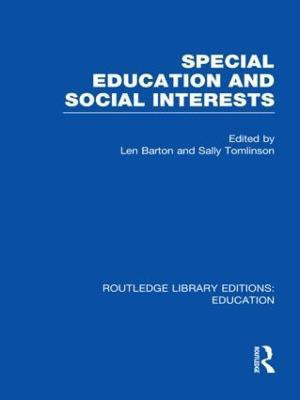 Special Education and Social Interests (RLE Edu M)(English, Hardcover, unknown)