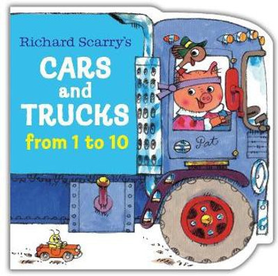 Richard Scarry's Cars and Trucks from 1 to 10(English, Board book, Scarry Richard)