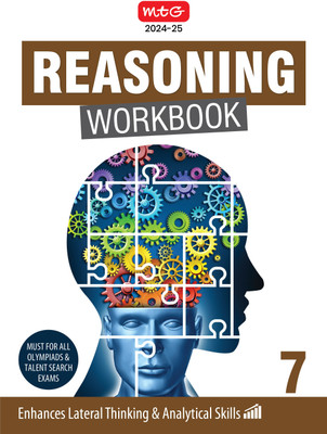MTG Olympiad Reasoning Workbook Class 7 - Enhances Lateral Thinking & Analytical Skills, Reasoning Workbook For SOF Olympiad & Talent Search Exam(English, Paperback, PALLAVI AGGRAWAL)