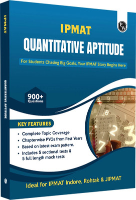 Pw Quantitative Aptitude Book for Ipmat 2026(English, Hardcover, unknown)