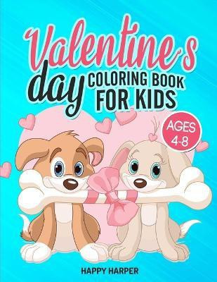 Valentine's Day Coloring Book(English, Paperback, Hall Harper)