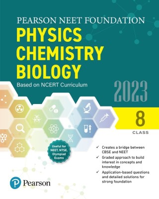 Pearson NEET Foundation Physics Chemistry Biology Class 8(English, Paperback, Pearson)