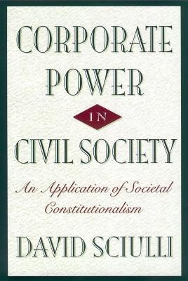 Corporate Power in Civil Society(English, Hardcover, Sciulli David)