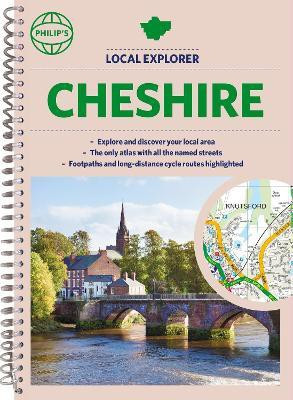 Philip's Local Explorer Street Atlas Cheshire(English, Spiral bound, Philip's Maps)