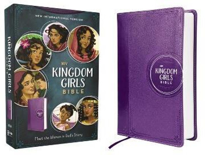 NIV, Kingdom Girls Bible, Full Color, Leathersoft, Purple, Comfort Print(English, Leather / fine binding, Syswerda Jean E.)
