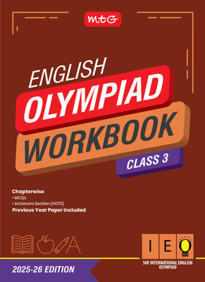 MTG International English Olympiad (IEO) Workbook Class 3 - Chapterwise MCQs, Previous Years Solved Paper & Achievers Section - SOF Olympiad Books For 2025-26 Exam(Paperback, ZARRIN ALI KHAN)