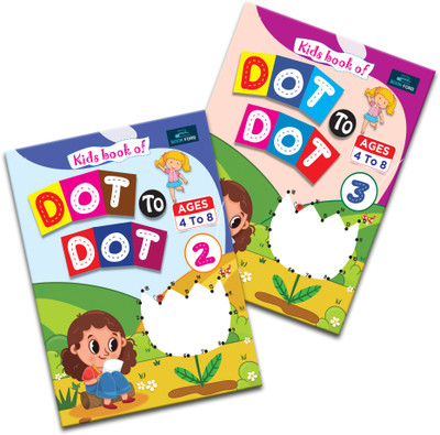 Quizs And Puzzle For Kids Set Of 2 - Spark Creativity And Learning With Kids Book Of Dot To Do | Fun Activity Workbook(Paperback, BOOKFORD PUBLICATIONS PRIVATE LIMITED)