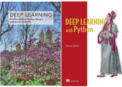 BEST COMBO OF |DEEP LEARNING BOOKS|(Paperback, Ian Goodfellow, Yoshna Bengio, Aaron Courville, Francois Chollet)