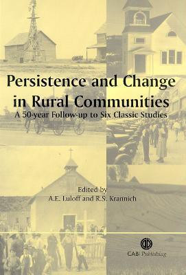 Persistence and Change in Rural Communities(English, Hardcover, unknown)
