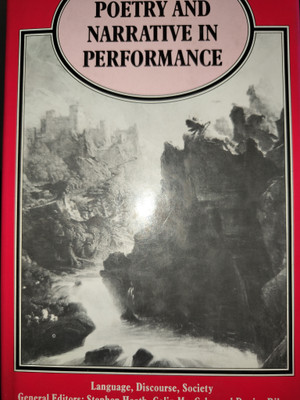 Poetry and Narrative in Performance(English, Hardcover, Oliver Douglas)