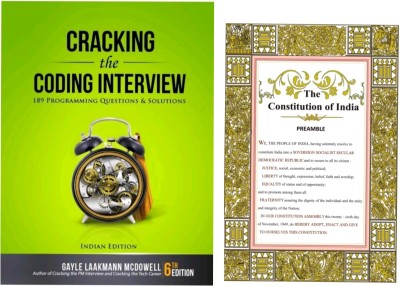 Cracking The Coding Interview+ preamble of india free(Paperback, Gayle Laakmann McDowell)