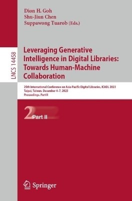 Leveraging Generative Intelligence in Digital Libraries: Towards Human-Machine Collaboration(English, Paperback, unknown)