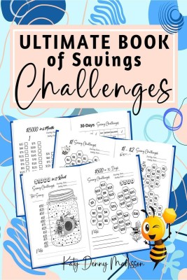 Ultimate Book of Savings Challenges  - 114 Unique Pages For Money Saving Challenges From $50 to $15k in Easy And Fun Way To Save. Saving Tracker Journal. Easy Cash Budget Planner.(English, Paperback, Katy Denny Madisson)