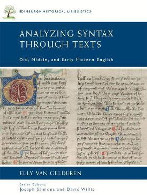 Analyzing Syntax Through Texts(English, Hardcover, Gelderen Elly van)