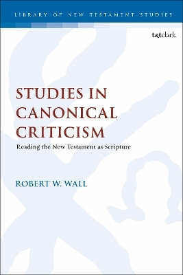 Studies in Canonical Criticism(English, Paperback, Wall Robert W. Prof.)
