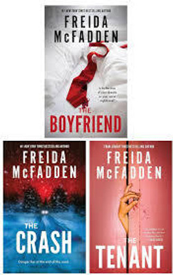 Freida McFadden Thrillers 3 Books Set; The Tenant | The Boyfriend | The Crash(Paperback, FRIEDA MCFADDEN)