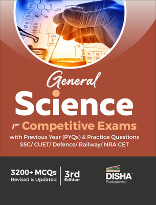 General Science for Competitive Exams with Previous Year (Pyqs) & Practice Questions - Ssc/ Cuet/ Defence/ Railway/ Nra Cet(English, Paperback, unknown)