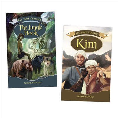 Best of Rudyard Kipling | The Jungle Book, Kim | Set of 2 Books(Paperback, Pinwheel Books)
