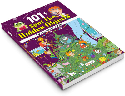 Activity Book - 101+ Spot the Hidden Objects for kids : Early Learning Workbook with Brain Teasers and Educational Activities, Early childhood puzzle activities(Paperback, GOWOO)