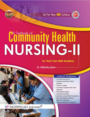 A Textbook of Community Health Nursing - II for Third Year GNM Students, 4/e 2025(Paperback, M.Privalika)