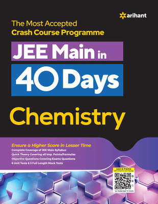 40 Days Crash Course for JEE Main Chemistry(Paperback, Arihant Expert)