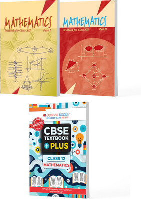 NCERT Textbook Supplement & CBSE Textbook Plus Mathematics For Class 12 | Competency Focused Questions | Concept Clarity, Mind Maps | Set Of 3 (For 2026 Exam)(Product Bundle, Oswaal Editorial Board)