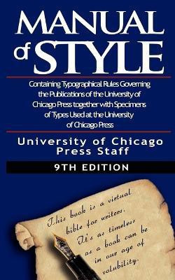 The Chicago Manual of Style by University(English, Paperback, unknown)