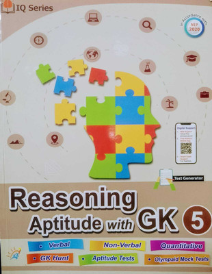 REASONING APTITUDE WITH GK 5(Paperback, Kirti Creative Team)