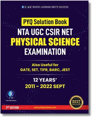 CSIR NET Physical Science Previous Year Question Papers with Solution from 2011-2022  - Best Book for CSIR NET, SET, GATE & TIFR Physical Science