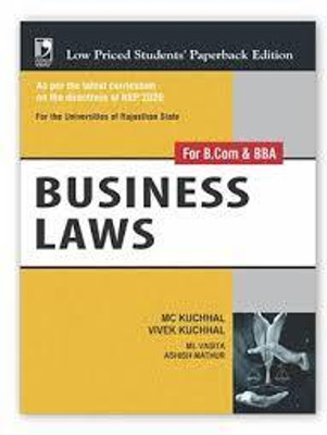 Business Law for NEP Rajasthan(Paperback, MC Kuchhal)