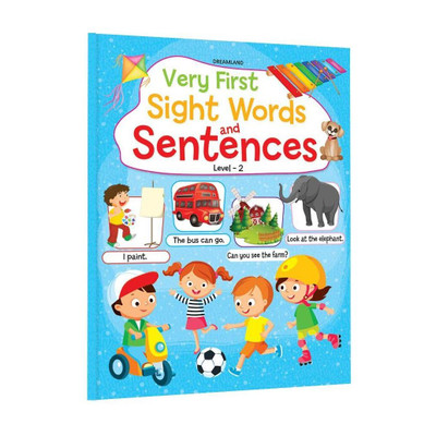 Very First Sight Words Sentences Level - 2  - Book for Kids Age 4 -8 years | Early Learning Book for Children, Activity Book(English, Paperback, unknown)