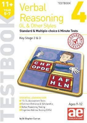 11+ Verbal Reasoning Year 5-7 GL & Other Styles Testbook 4(English, Paperback, Curran Stephen C.)