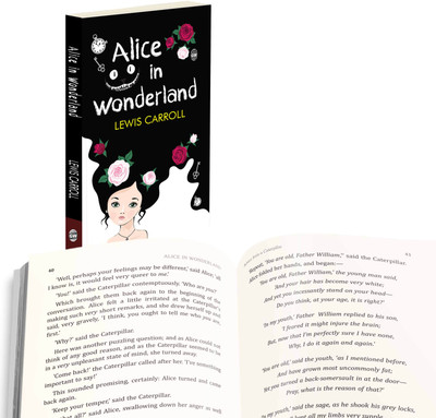 Alice in Wonderland by Lewis Carroll (Paperback) : Classic English Fantasy, Famous Adventure Story, Timeless Children’s Masterpiece, Iconic Imaginative Novel, Must-Read Educational Fiction(Paperback, Lewis Carroll)