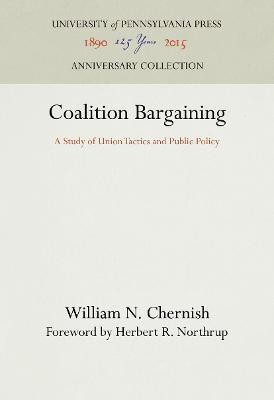 Coalition Bargaining(English, Electronic book text, Chernish William N.)