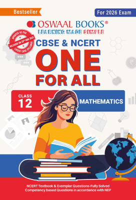CBSE & NCERT One for All Class 12 Mathematics | For 2026 Exam(Paperback, Oswaal Editorial Board)