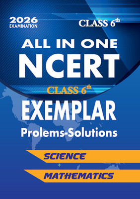 NCERT Exemplar Problems Solutions Mathematics, Science class 6th(Paperback, unknown)