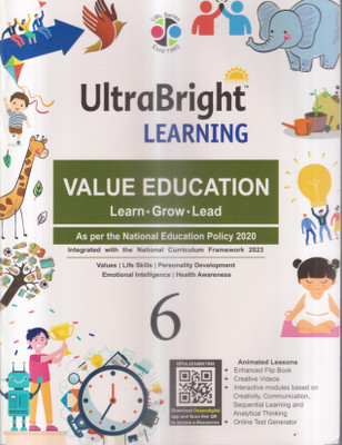 ULTRA BRIGHT LEARNING VALUE EDUCATION -6(Paperback, SR. SHALINI)