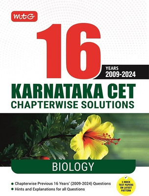 15 Years Karnataka Cet Chapterwise Solutions Biology (Edition2025)(English, Hardcover, unknown)