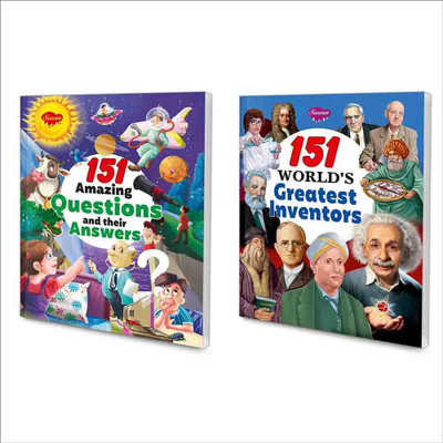 151 Amazing Questions & their Answers and 151 World's Greatest Inventors, Set of 2(Paperback, SAWAN)