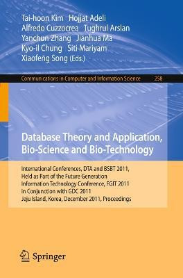 Database Theory and Application, Bio-Science and Bio-Technology(English, Paperback, unknown)