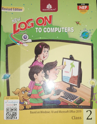 New Log On To Computers Class 2 (NEP 2020 REVISED EDITION)(Paperback, Meera Aggarwal, Manjeet Jauhar)