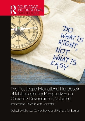 The Routledge International Handbook of Multidisciplinary Perspectives on Character Development, Volume II(English, Paperback, unknown)