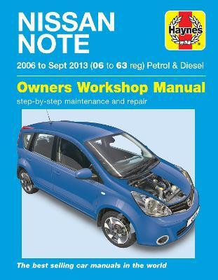 Nissan Note petrol & diesel ('06-Sept '13) 06 to 63(English, Paperback, Haynes Publishing)